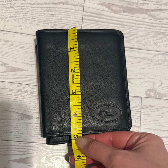 BREE Vintage Black Leather Wallet Bundle - Picture 11 of 12